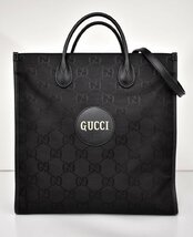 グッチ トートバッグ GGナイロン オフザグリッド Gucci Off The Grid 黒 630355 493492 斜め掛け ショルダーバッグ 2WAY 美品 → 2304LA031_画像1