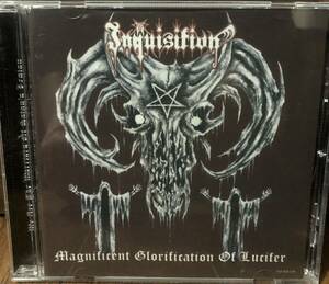 Inquisition Magnificent Glorification of Lucifer 2004年ブラックメタル　オリジナル盤廃盤レア　immortal dark throne absu mayhem