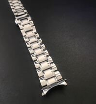 18mm 腕時計 交換用 社外品 ブレスレット ベルト シルバー 【対応】SEIKO 5 セイコー SNK_画像2