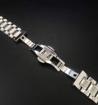 18mm 腕時計 交換用 社外品 ブレスレット ベルト シルバー 【対応】SEIKO 5 セイコー SNK_画像3