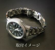 18mm 腕時計 交換用 社外品 ブレスレット ベルト シルバー 【対応】SEIKO 5 セイコー SNK_画像8