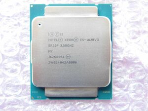 即決 Intel Xeon E5-1620 V3 3.5GHz SR20P 4コア8スレ LGA2011-3 / 正規S-SPEC品 動作確認済 複数同梱可 定形外140円発送可