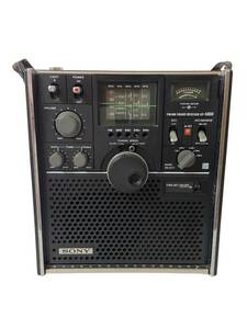 ♪昭和レトロ SONY ICF-5800 スカイセンサー 5バンドマルチバンドレシーバー FM/MW/SW1/SW2/SW3 アンティーク BCLラジオ 【動作品】♪