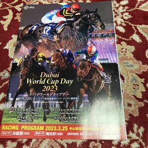 JRA Racing Program 2023.3.25( earth ) Dubai World Cup te-, Nikkei .(GⅡ), every day cup (GⅢ), Suzuka stay ks