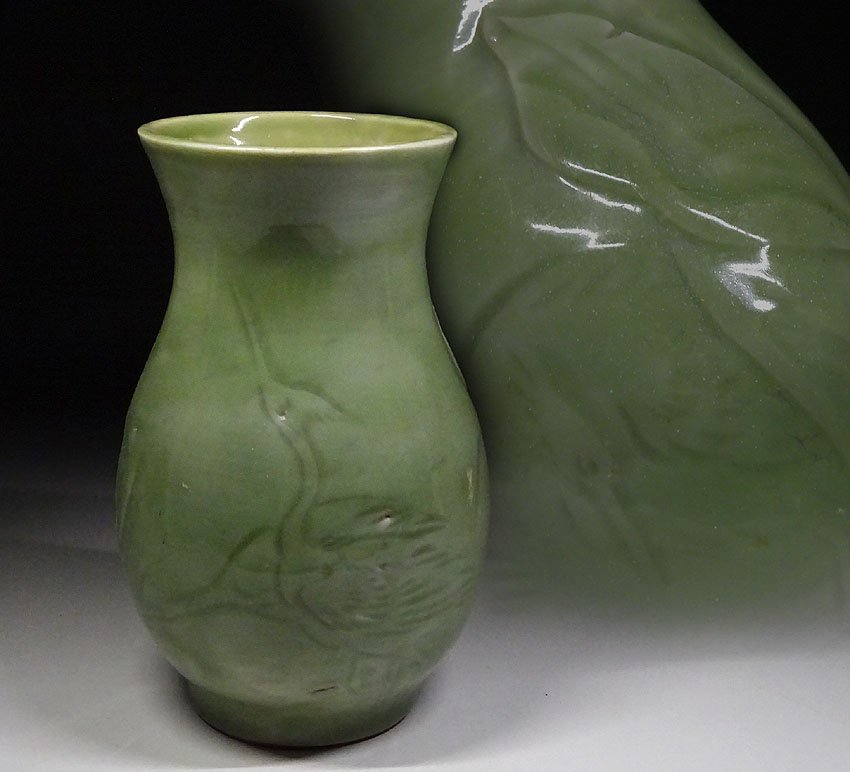 ヤフオク! - 青磁(骨董陶磁器一般 中国、朝鮮半島)の中古品・新品・未