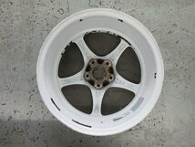 SSR　INTEGRAL-A2　アルミホイール　4本セット　17インチ　7.0J ＋32.0　PCD114.3　5穴　ハブ径73mm　白　中古　個人宅配送不可_画像3