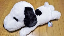 ☆　スヌーピー　ビッグ ぬいぐるみ　60cm　ピーナッツ　タグ付　大きい　BIG　寝そべり姿　犬　グッズ　☆_画像1