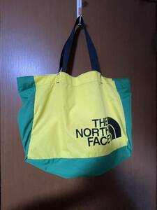 THE NORTH FACE トートバッグ ザノースフェイス 軽量 黄緑