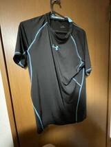 アンダーアーマー ヒートギア コンプレッション UNDER ARMOUR XLサイズ コンプレッションシャツ 半袖シャツ_画像1