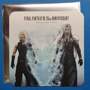 FF7 コースター クラウド セフィロス ファイナルファンタジー FINAL FANTASY.VII 25th スクエニカフェの画像1