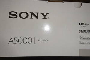 Новая неиспользованная гарантия с налогом включала Sony HT-A5000 [Sound Bar 5.1.2ch Dolby Atmos совместимая Sony