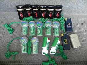  unused * Kool *CABIN * Peace *LUCKY STLIKE : original oil lighter 18 point set 