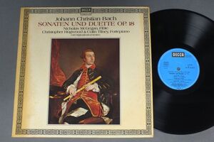 ●独LP NICHOLAS McGEGAN/BACH - SONATEN UND DUETTE OP18●