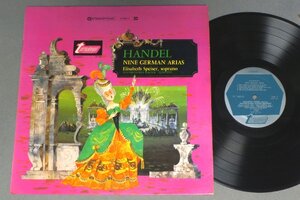 ●米LP ELISABETH SPEISER /HANDEL - NINE GERMAN ARIAS●