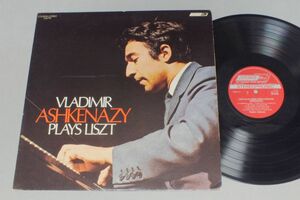 ●米LP ASHKENAZY/ASHKENAZY PLAYS LISZT●