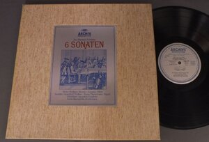 ●英LP JAN DISMAS ZELENKA/6 SONATEN ●