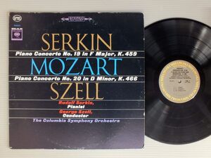 ●米LP RUDOLF SERKIN-SZELL/MOZART-PIANO CONCERTI NOS19 & 20●