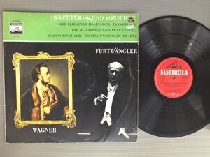 ●東独ELECTROLA盤LP FURTWANGLER - VIENNA PHIL HARMONIC /WARGNER - OUVERTUREN UND VORSPIIELE ●