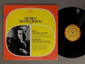 ●米LP DIETRICH & FISCHER-DIESKAU/BACH - HUNT CANTATA●