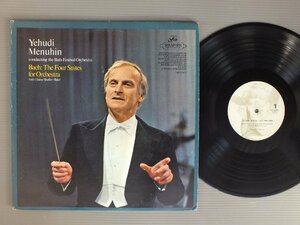 ●米LP MENUHIN - BATH FESTIVAL ORCHESTRA/BACH - FOUR SUITES FOR ORCHESTRA●