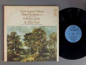 ●米LP BOULT/VAUGHAN WILLIAMS-PASTORAL SYM.●