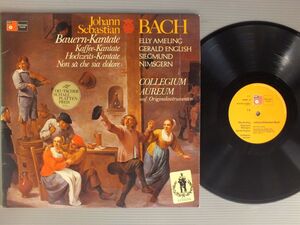 ●独LP ELLY AMELING- COLLEGIUM AUREUM/BACH - WELTLICHE KANTATEN●