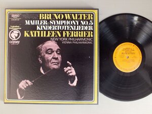 ●米LP KINDERTOTENLIEDER - FERRIER - WALTER/MAHLER - SYMPHONY NO.5●