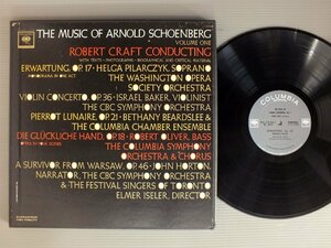 ●米LP ROBERT CRAFT/MUSIC OF ARNOLD SCHHOENBERG VOL1●