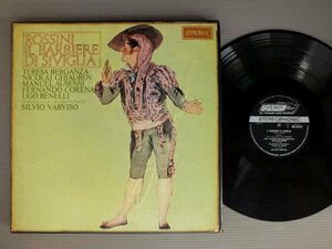 ●英LP SILVIO VARVISO/ROSSINI-IL BARBIERE DI SIVIGLIA●