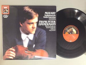 ●独LP FRANK PETER ZIMMERMANN/MOZART - VIOLIN CONCERTOS KV207 & KV218●