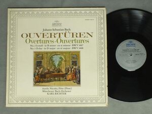 ●独LP RICHTER/BACH/OUVERTUREN NO2. NO3●