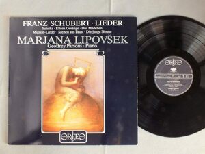 ●独LP LEPOVSEK - PARSONS/SCHUBERT - LIEDER etc●