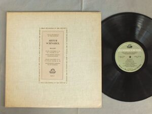 ●米LP SCHNABEL/MOZART - PIANO CONC. NOS21 & 27●