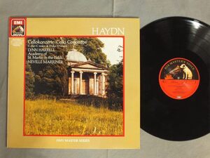 ●独LP LYNN HARRELL - MARRINER/JOSEPH HAYDN - CELLO CONC.●