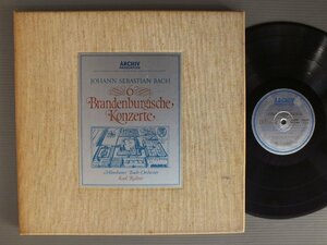 ●独LP RICHTER - MUNCHENER BACH-ORCHESTER/BACH - BRANDENBURG CONC. 2LP BOX●