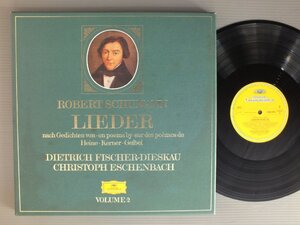 ●独LP FISCHER-DIESKAU - ESCHENBACH/SCHUMANN - LIEDER 3 LP BOX●