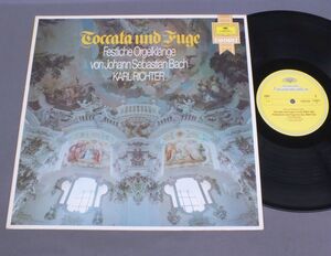 ●独LP リヒター/JOHANN SEBASTIAN BACH/TOCCATA UND FUGE D-MOLL BWV565 etc●