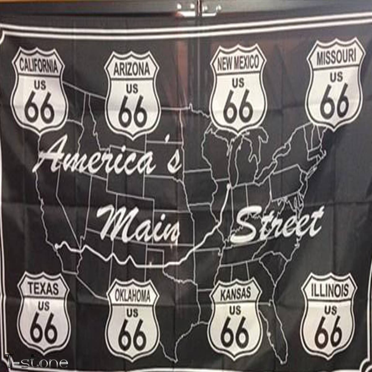 美国商品 国旗挂毯 ROUTE66 时尚的室内装饰 怀旧之情 存在感十足 复古 世田谷基地 男士隐居处 营造氛围, 手工制品, 内部的, 杂货, 控制板, 挂毯