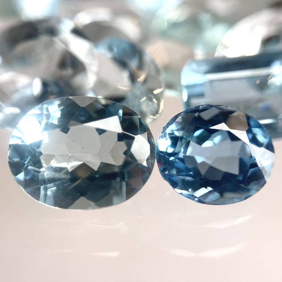 2.1ct 天然無処理 サンタマリアアクアマリン ルース