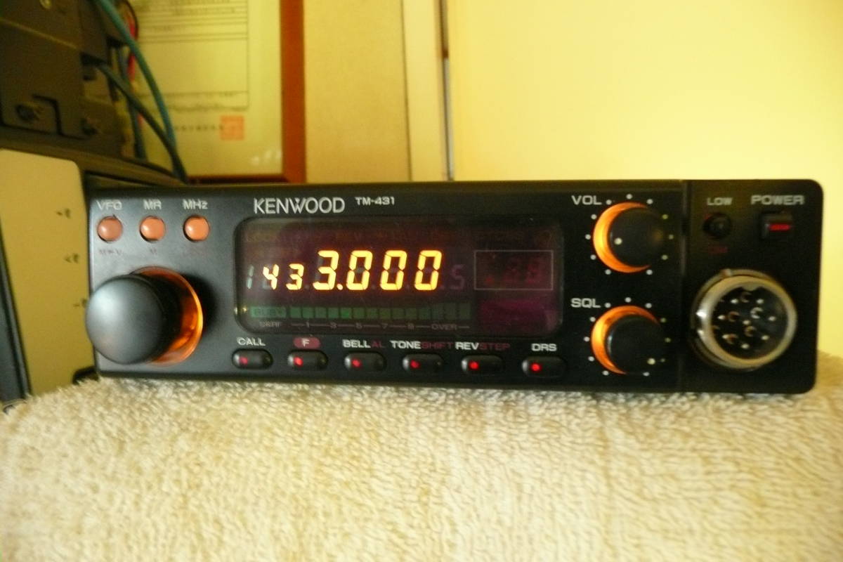 KENWOOD TM-431 付属品多数 電源OK ジャンク 部品取り 最も人気のある製品
