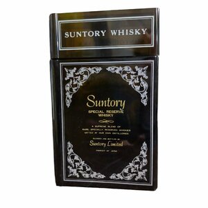 ◆未開栓◆ SUNTORY サントリー スペシャル リザーブ ウイスキー ブック型 660ml 43％ 三菱鉛筆 記念品 ※配送先:神奈川県限定※ P38726NG