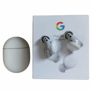 【中古美品】Google Pixel Buds A-Series クリアリー ホワイト イヤフォン イヤホン TWS 完全ワイヤレス V37774RL