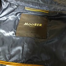 ◆中古品◆ MOORER ムーレー ダウンジャケット ネイビー 表記サイズ:52 イタリア製 メンズ アウター ファッション kyP2599N_画像10