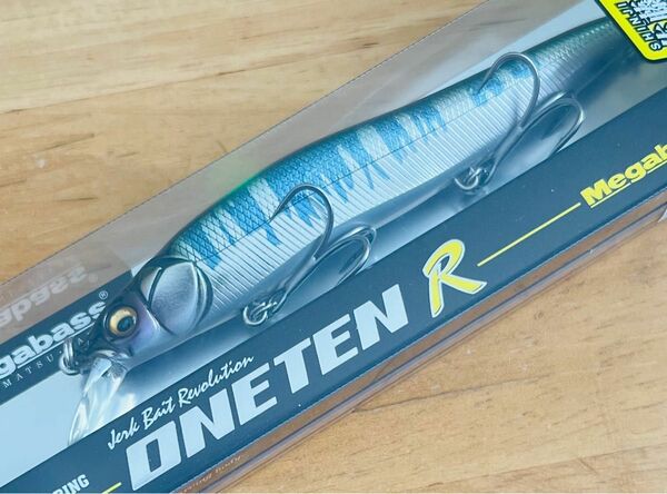 新品 メガバス ワンテン ONETEN R ハイフロート Hi-FLOAT 和銀インジケーターハス