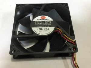 1.DELL VOSTRO 3800シリーズ ケースファン　CHB8012DS-A3 12V 0.3A 　CA421GH　 9904