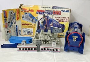 [TOMY/ Tommy ] Plarail time station D51tegoichi lack of equipped operation defect junk box damage equipped /kb2526
