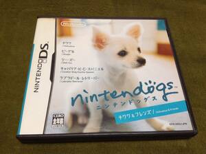 ◆任天堂DS ニンテンドックス チワワ＆フレンズ nintendogs ドッグ 水シミ汚れあり 即決