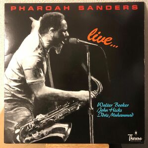 Pharoah Sanders Live... レコード LP ジャズ JAZZ ファラオ・サンダース ライブ ライヴ
