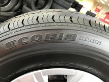 ▼新車外し ブリヂストン RD613 195/80R15 107/105N LT 2023年製　ハイエース純正スチールホイールセット！_画像2