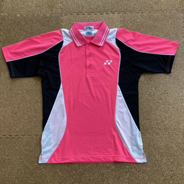 【美品】YONEX ヨネックス　テニス　ポロシャツ Sサイズ　メンズ　ピンク　ゲームシャツ ヨネックステニス 半袖 